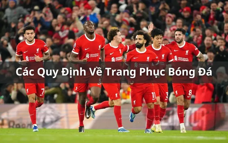 Quy Định Về Trang Phục Bóng Đá Theo Tiêu Chuẩn Thi Đấu Hiện Nay